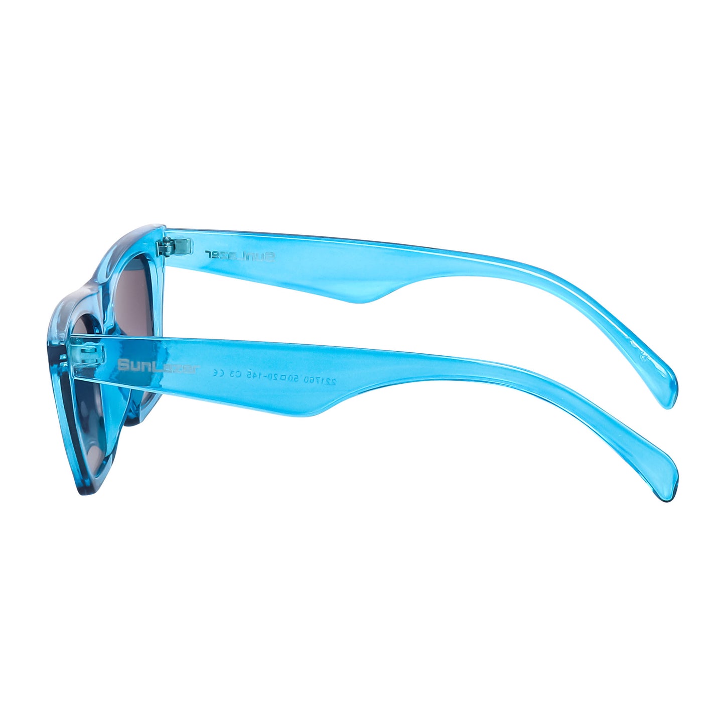 Blue Cat-Eye Sunglasses