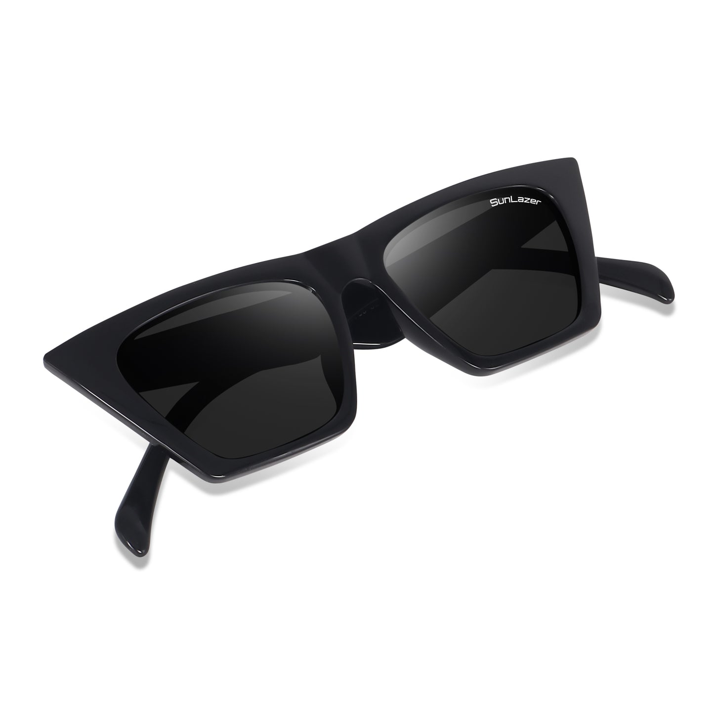 Black Cat-Eye Sunglasses