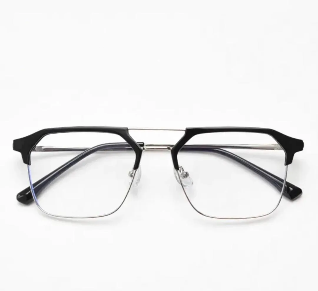 sunlazer-black-square-metal-eyeglasses
